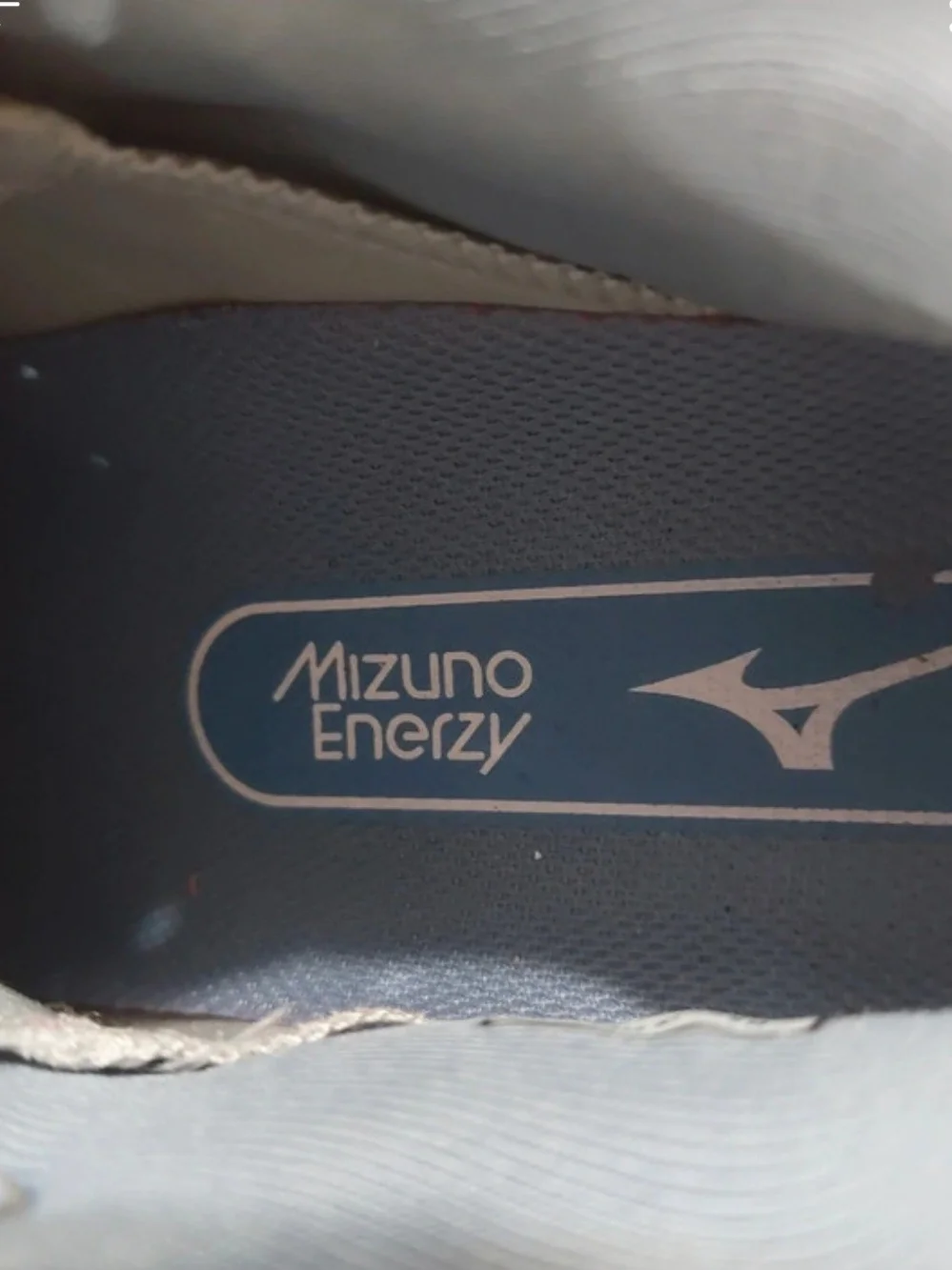 Mizuno Light Blue and Coral Athletic Running Tennis/ Pickle Ball Shoes